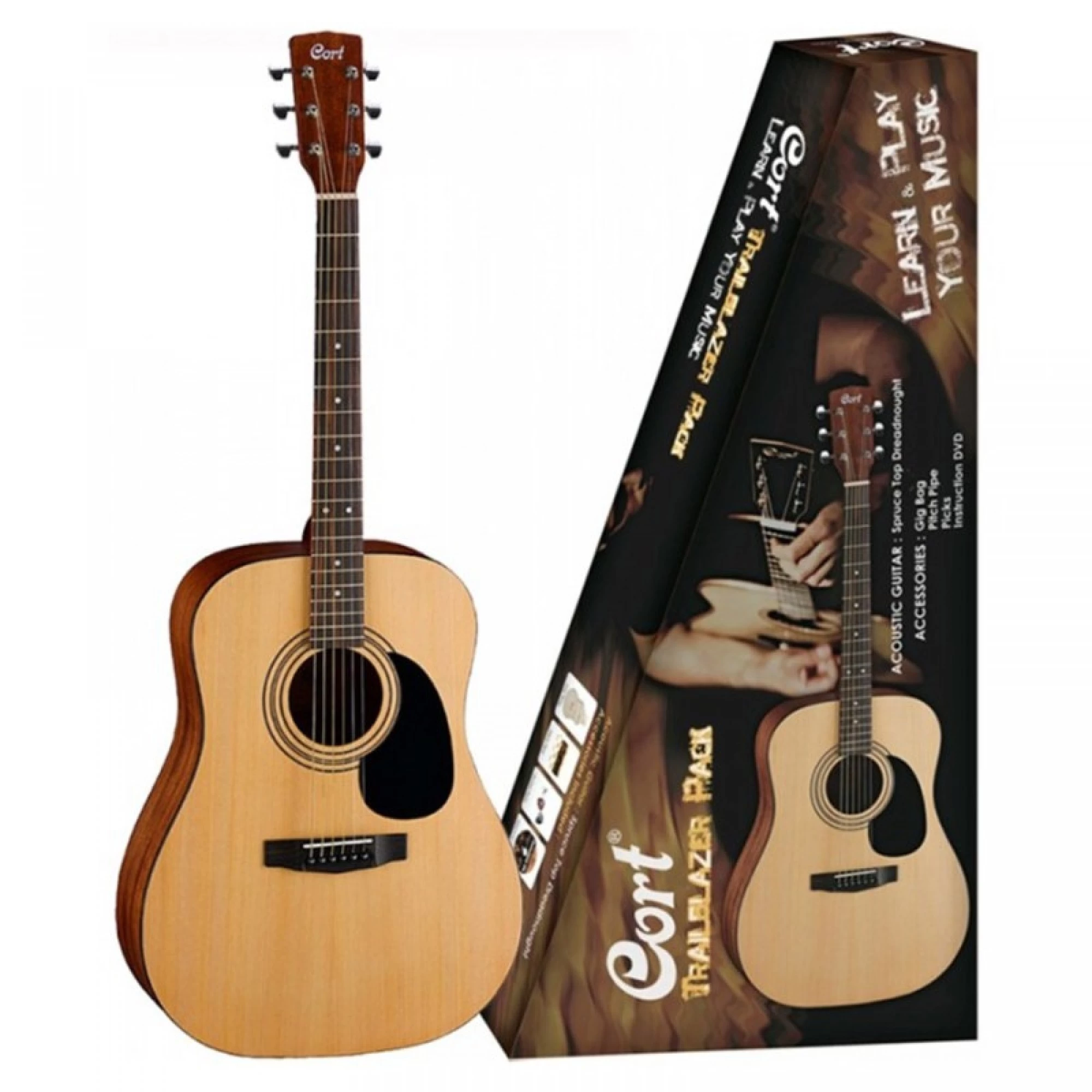 Cort CAP810 Trailblazer Guitar Pack + Digital Tuner 4 Cort CAP810 Trailblazer Guitar Pack + Digital Tuner - Image 2