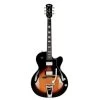 Cort Yorktown BV Semi Hollow Electric Guitar In Tobacco Burst With Bigsby -musical instrument cort york bv