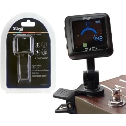 Stagg CTU-C12 Stagg CTU-C12 Clip Tuner Chromatic USB Rechargeable