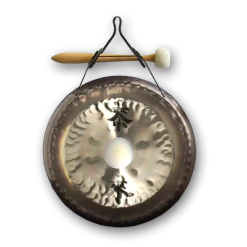 Paiste - 7" Deco Gong Wall Hanger Set