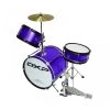 DXP 3pce Junior Drum Kit 3 In Metallic Purple 1 DXP 3pce Junior Drum Kit 3 In Metallic Purple -musical instrument dxp txj3pl