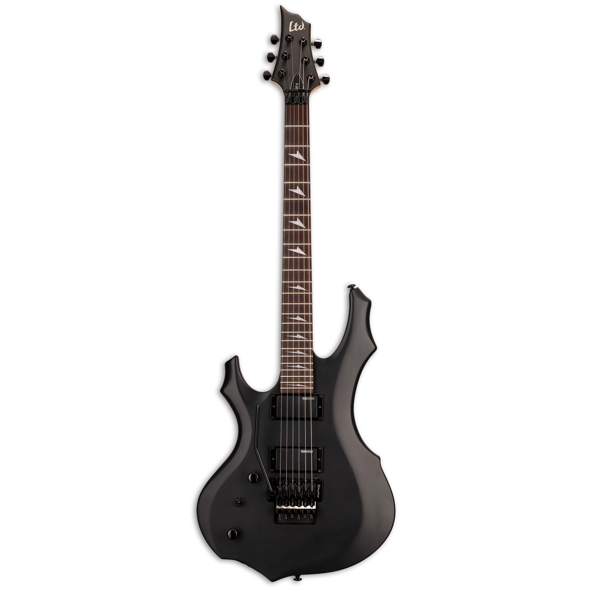 ESP / LTD F-200 Electric Guitar In Satin Black (Left Hand) 3 ESP / LTD F-200 Electric Guitar In Satin Black (Left Hand)
