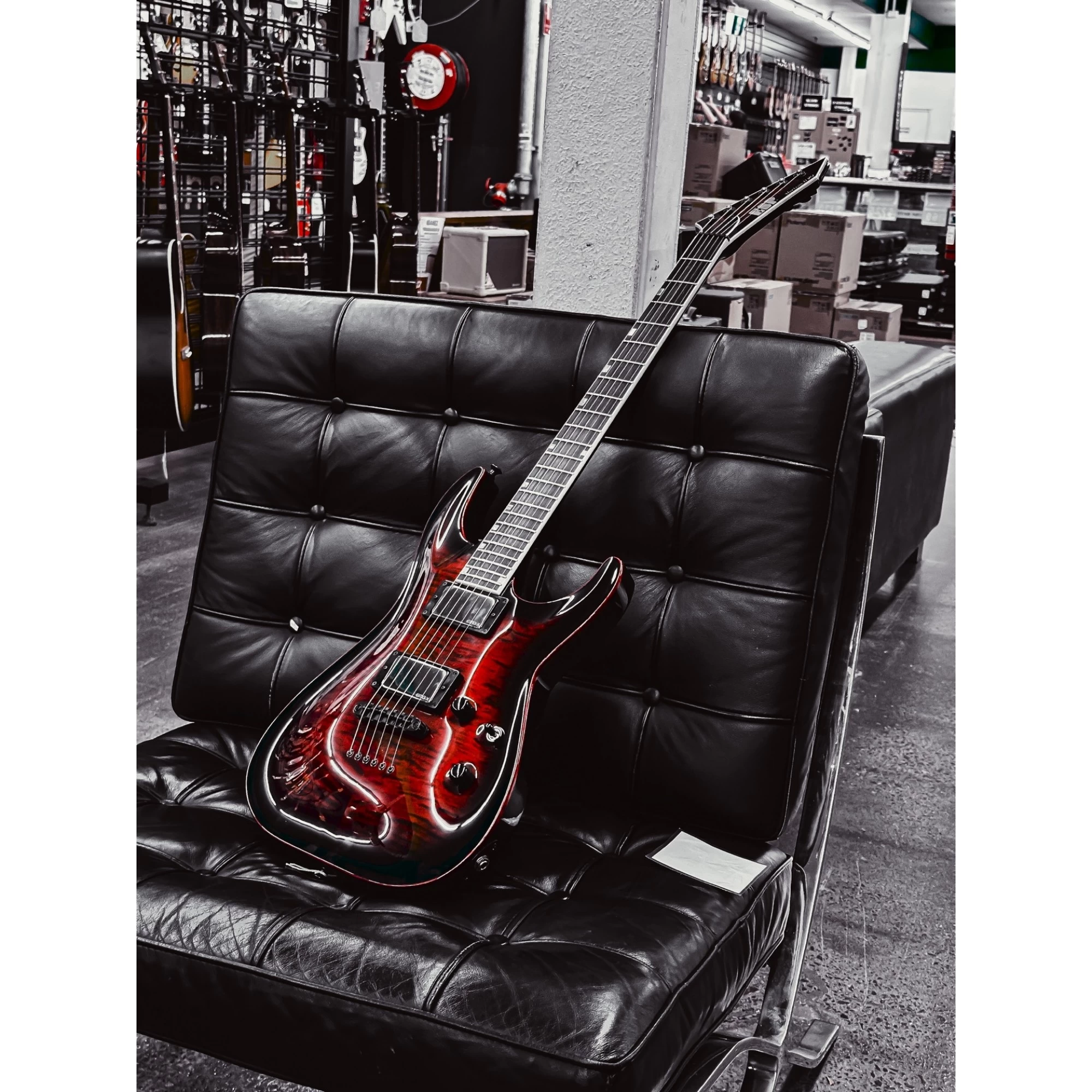 ESP USA Horizon Flame Maple Red 8 ESP USA Horizon Flame Maple Red - Image 6
