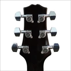 Ashton SL29CEQ Acoustic Guitar With Pickup In Wine Red Sunburst -musical instrument headstock back 1 1 1