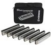 Hohner Blues Harmonica Starter Pack 7 Harps 2 Hohner Blues Harmonica Starter Pack 7 Harps -musical instrument hohner 7 piece blues harp starter pack 91105
