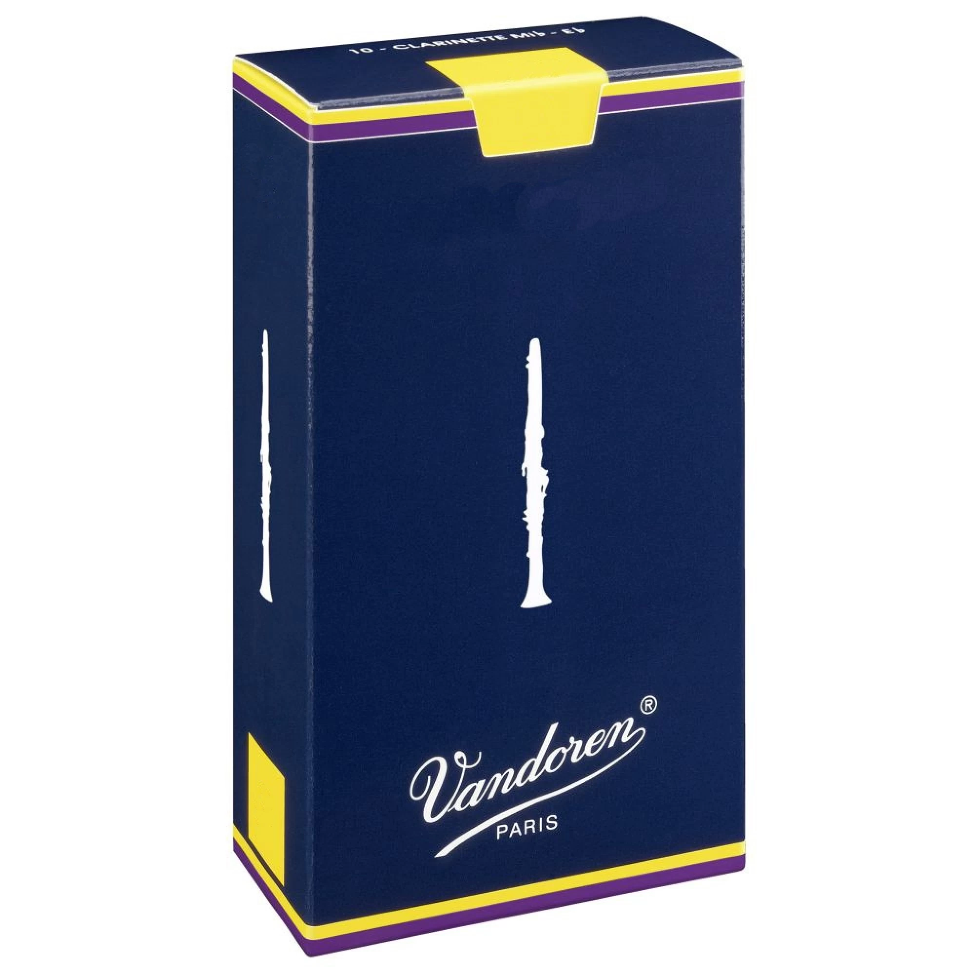 Vandoren Bb Clarinet Reed Box Of 10 3 Vandoren Bb Clarinet Reed Box Of 10