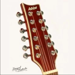 Ashton SL29/12CEQ 12-String Acoustic Electric Guitar - Tobacco Sunburst -musical instrument image 7230