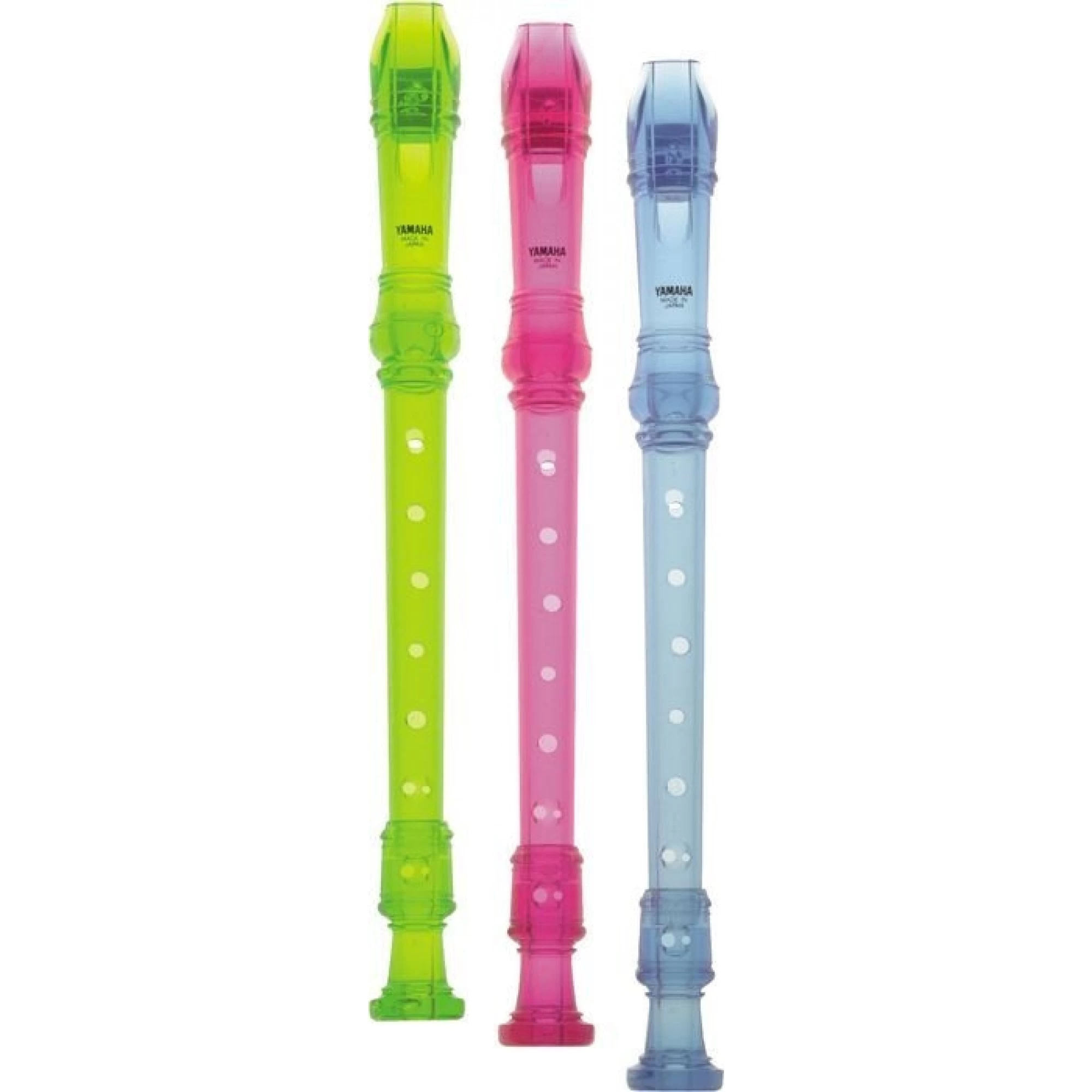 Yamaha YRS20 Soprano Recorder In Green Rainbow 4 Yamaha YRS20 Soprano Recorder In Green Rainbow - Image 2
