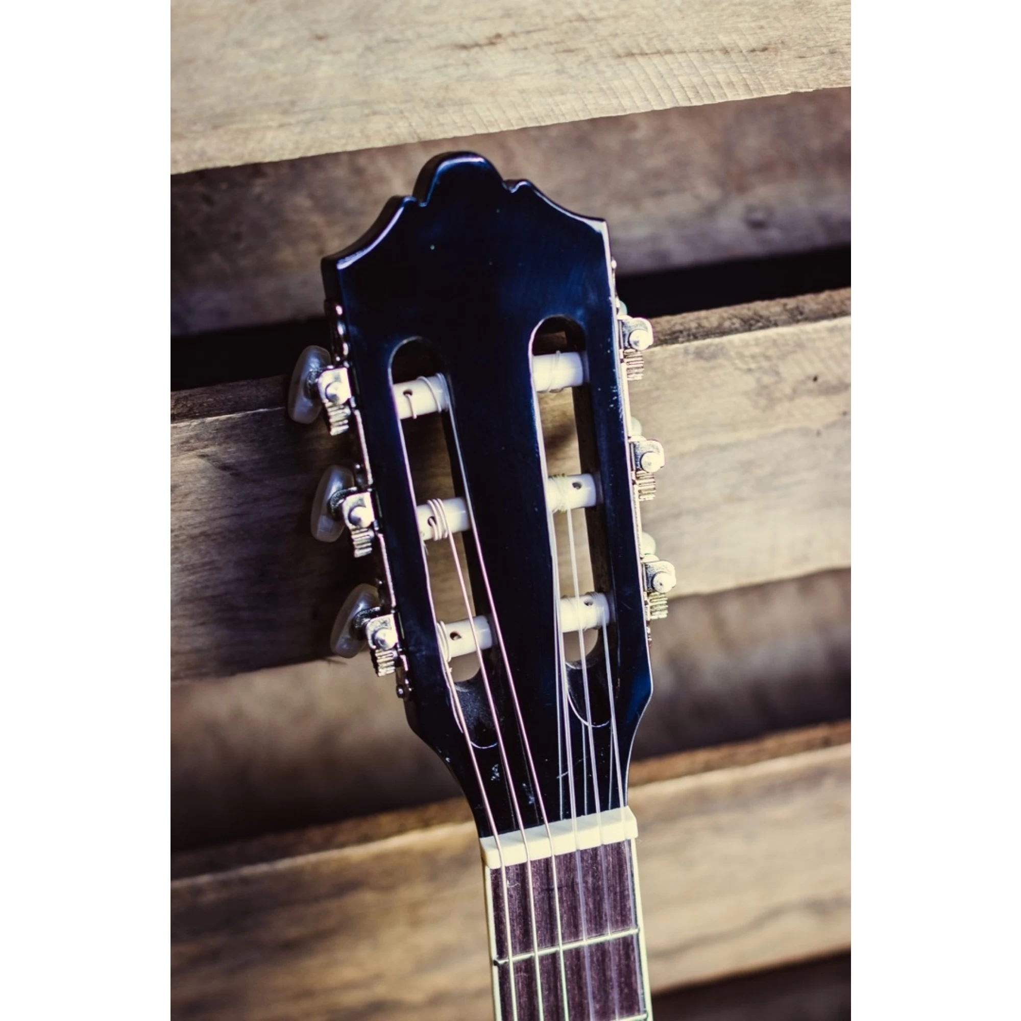 Ashton CG12 1/2 Size Nylon String Guitar Pack Black 6 Ashton CG12 1/2 Size Nylon String Guitar Pack Black - Image 4