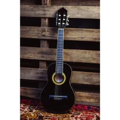Ashton CG14 1/4 Size Nylon String Guitar Pack Black -musical instrument img 7286