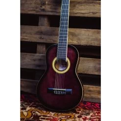 Ashton CG14 1/4 Size Nylon String Guitar Pack Purple 7 Ashton CG14 1/4 Size Nylon String Guitar Pack Purple -musical instrument img 7293