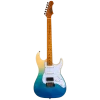 Jet JS-450 HSS Electric Guitar With Maple Fretboard – Transparent Blue -musical instrument js 450 tbl