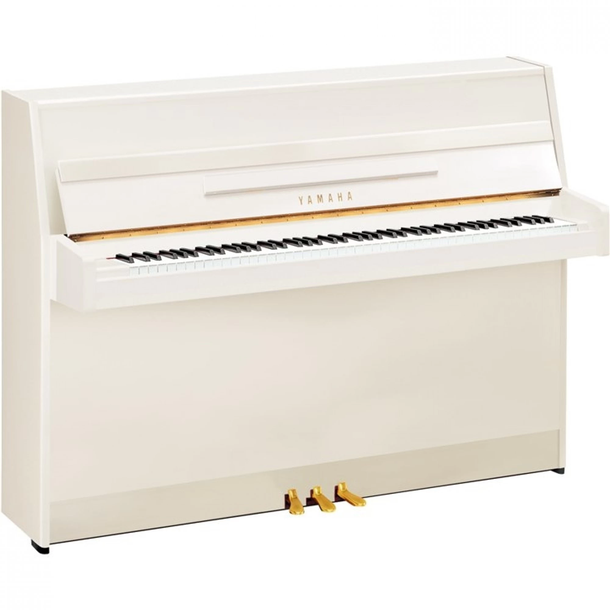 Yamaha JU109PWH Contemporary Series Polished White Upright Piano 3 Yamaha JU109PWH Contemporary Series Polished White Upright Piano