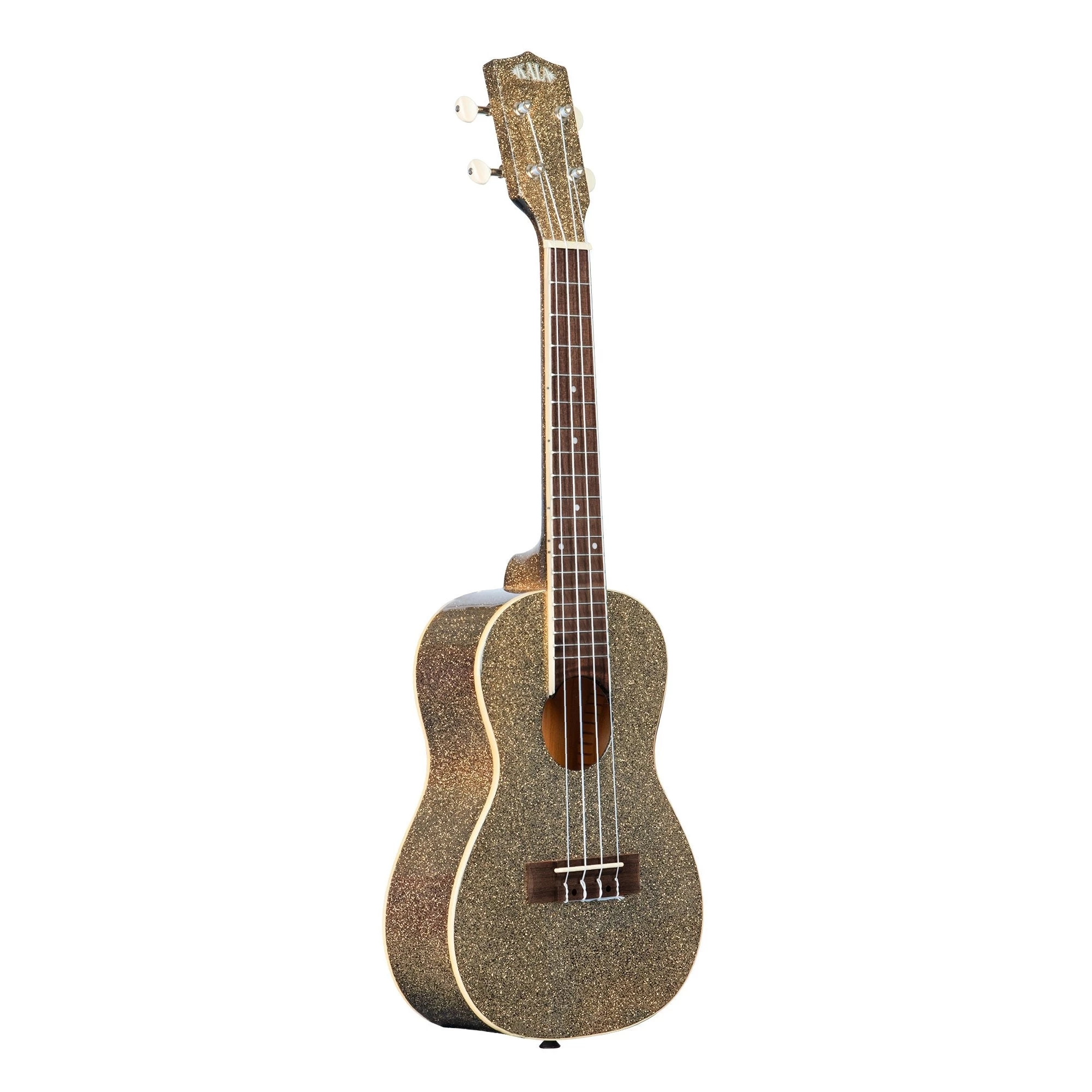 Kala Stardust Gold Sparkle Concert Ukulele 3 Kala Stardust Gold Sparkle Concert Ukulele