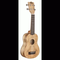 Kala Ukulele's KA-SMS Spalted Maple Soprano Ukulele