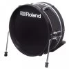 Roland KD180LBK 18" V-Kick Bass Drum Pad -musical instrument kd 180l bk front