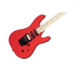 Kramer Striker HSS Electric Guitar In Jumper Red -musical instrument kstmfrhssjrebf1 2