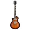 ESP LTD EC-256 Eclipse Flame Top Electric Guitar - Left Hand Dark Brown Sunburst -musical instrument ltd eclipse 256 dark brown sunburst left hand