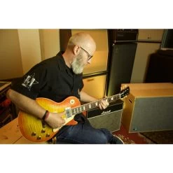 Gibson Custom Shop 60th Anniversary 1960 Les Paul Standard - V2 Orange Lemon Fade -musical instrument mg 1536