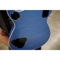 Gretsch Custom Shop Masterbuilt G6134CS-59 Penguin In Lake Placid Blue Closet Classic Relic 25 Gretsch Custom Shop Masterbuilt G6134CS-59 Penguin In Lake Placid Blue Closet Classic Relic -musical instrument mg 5274