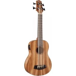 Olive U530B Bass Ukulele Size 30 With Zebra Timber