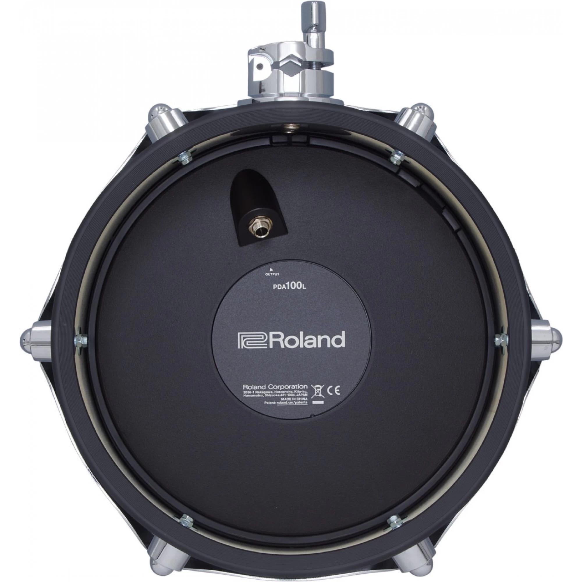 Roland PDA100LBK 10" V-Drums Tom Pad In Black For VAD300 5 Roland PDA100LBK 10" V-Drums Tom Pad In Black For VAD300 - Image 3