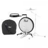 Pearl Compact Traveller Slimline Drum Kit With Bag -musical instrument pearl compact traveller