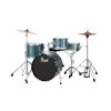Pearl Roadshow 18" 4pc Drum Kit Package In Aqua Blue Glitter -musical instrument pearl roadshow aqua