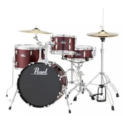 Pearl Roadshow 18" 4pc Drum Kit Package In Red Wine