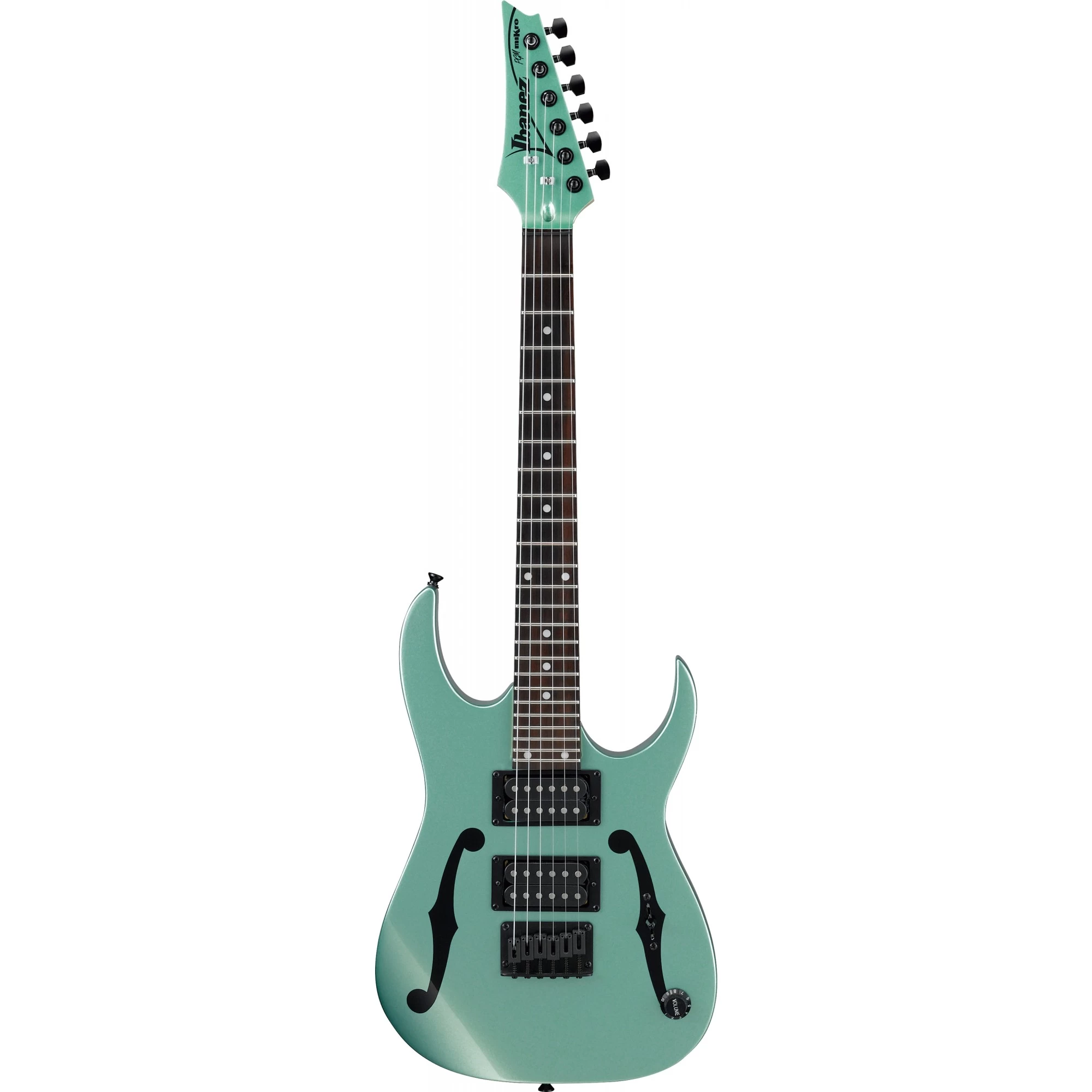 Ibanez PGMM21 MGN Electric Guitar In Metallic Light Green 3 Ibanez PGMM21 MGN Electric Guitar In Metallic Light Green