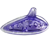 CPK Ocarina In Trans Purple -musical instrument pink ocarina removebg preview