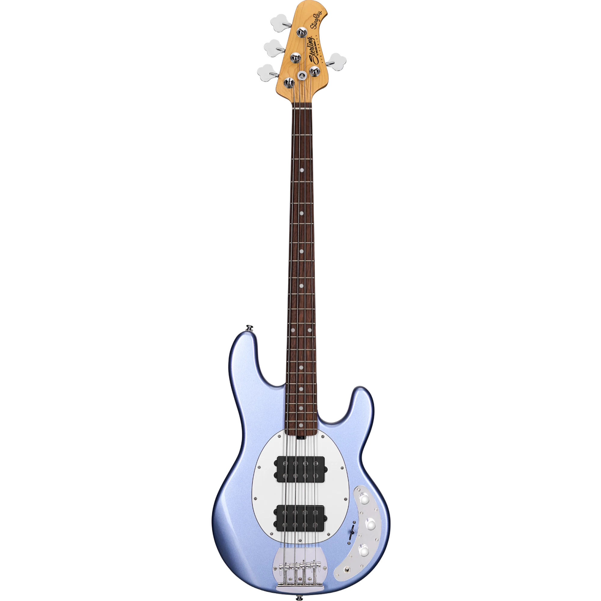 Sterling By Musicman Stingray Ray4HH Bass Guitar In Lake Blue Metallic 3 Sterling By Musicman Stingray Ray4HH Bass Guitar In Lake Blue Metallic