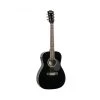 Redding 3/4 Size Electric/Acoustic Guitar In Black -musical instrument redding 3 4 bk