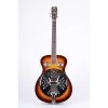 Regal RD-40V Resophonic Dobro Guitar With Round Neck In Sunburst -musical instrument regal dobro sun