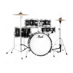 Pearl Roadshow 5pce Junior Drum Kit In Jet Black