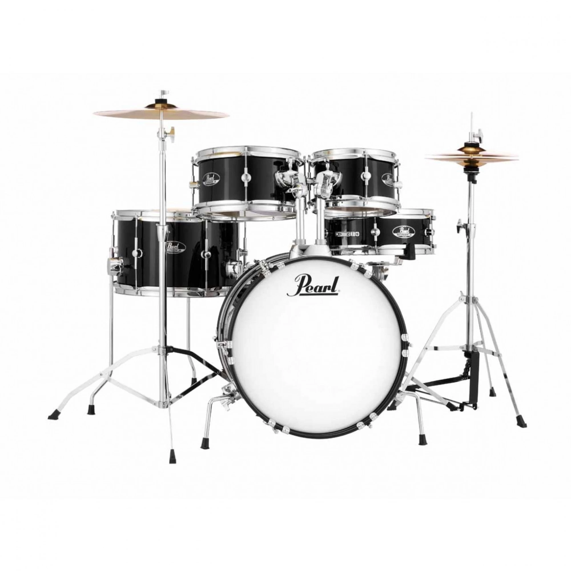 Pearl Roadshow 5pce Junior Drum Kit In Jet Black 3 Pearl Roadshow 5pce Junior Drum Kit In Jet Black