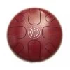 Samba Metal Tongue Drum 8 Note Akebono In Red 2 Samba Metal Tongue Drum 8 Note Akebono In Red -musical instrument sahappy8akrd