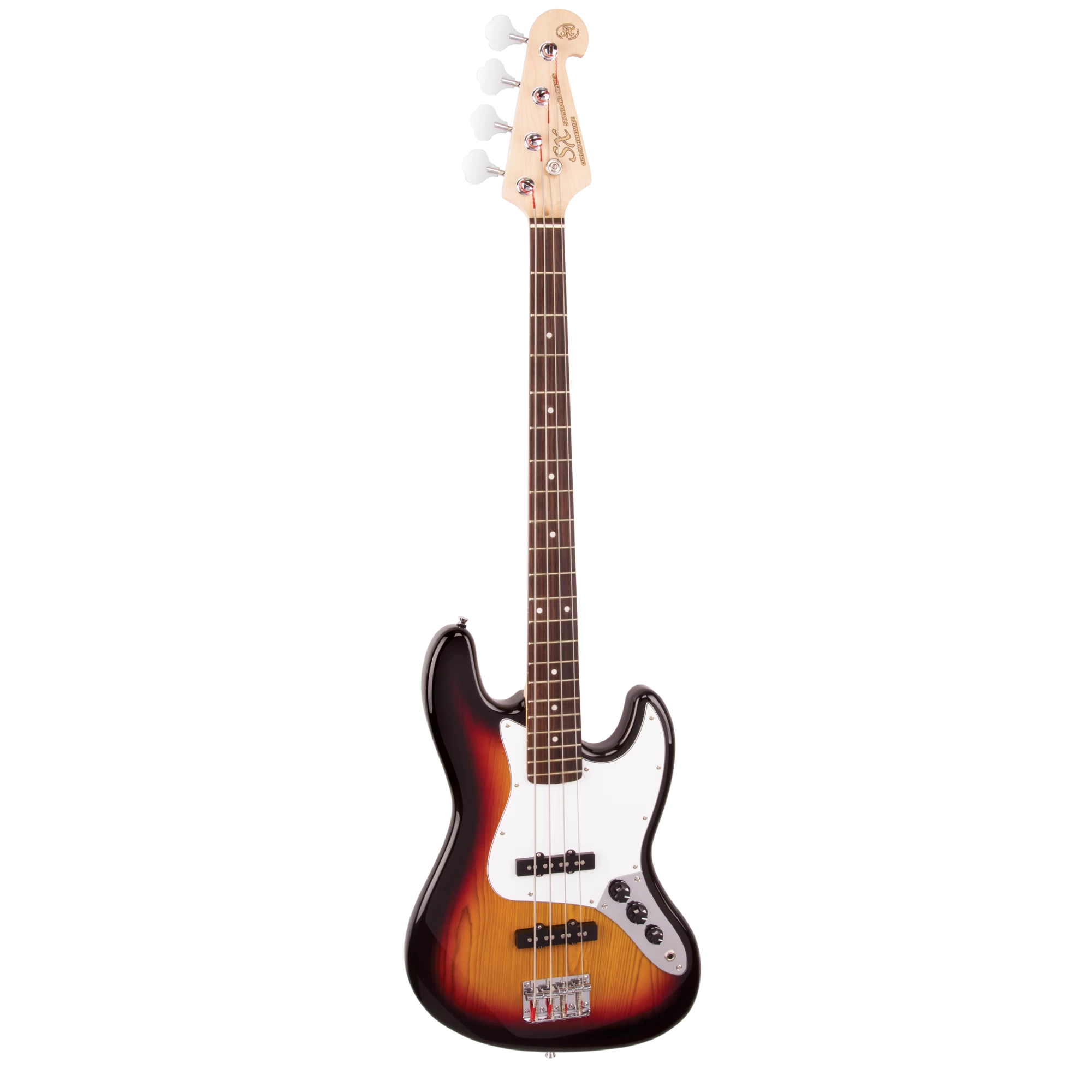 SX SB1 Electric Bass Guitar Kit In 3 Tone Sunburst 3 SX SB1 Electric Bass Guitar Kit In 3 Tone Sunburst