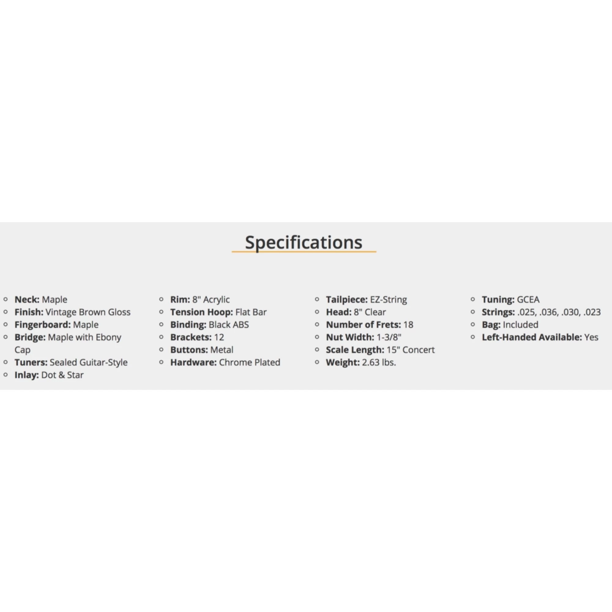 Gold Tone - Little Gem Transparent Banjo Ukulele - Blue 5 Gold Tone - Little Gem Transparent Banjo Ukulele - Blue - Image 3