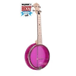 Gold Tone - Little Gem Transparent Banjo Ukulele - Purple