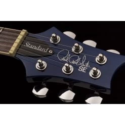 PRS SE Standard 24 Electric Guitar In Translucent Blue -musical instrument se standard 24 2018 photo6