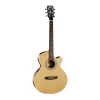 Cort SFX-ME Slim Body Acoustic Electric Guitar In Natural -musical instrument sfx me