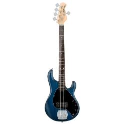 Sterling By Music Man Ray5 Electric 5 String Bass In Trans Blue Satin