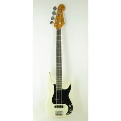 SX P&J Bass In White Includes Gig Bag -musical instrument sx bass white