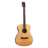 Tasman TA200O-E OM Style Acoustic Electric Guitar W/Case -musical instrument ta200o e right 1
