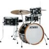Tama LJK48H4 4pce Club Jam Drum Kit With Hardware In Charcoal Mist Wrap -musical instrument tama club jam charcoal
