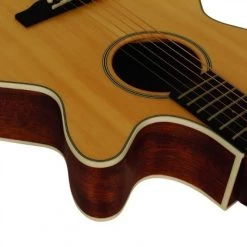 Cort SFX-ME Slim Body Acoustic Electric Guitar In Natural -musical instrument thumb 3 420x420 2