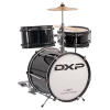 DXP 3pce Junior Drum Kit 3 In Black -musical instrument txj3bk right