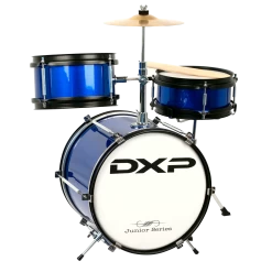 DXP 3pce Junior Drum Kit In Metallic Blue
