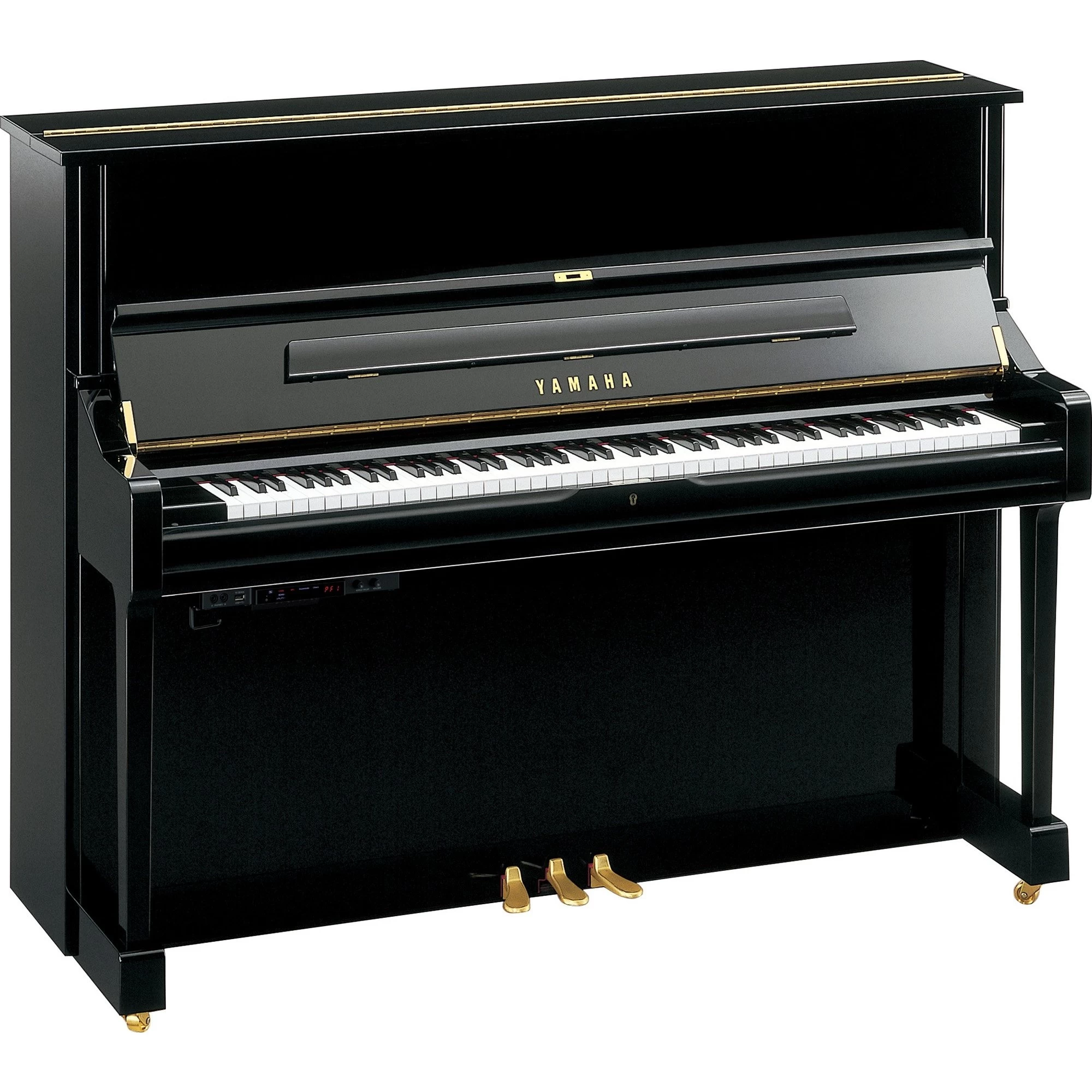 Yamaha U1 TA2 TransAcoustic Polished Ebony Upright Piano 3 Yamaha U1 TA2 TransAcoustic Polished Ebony Upright Piano